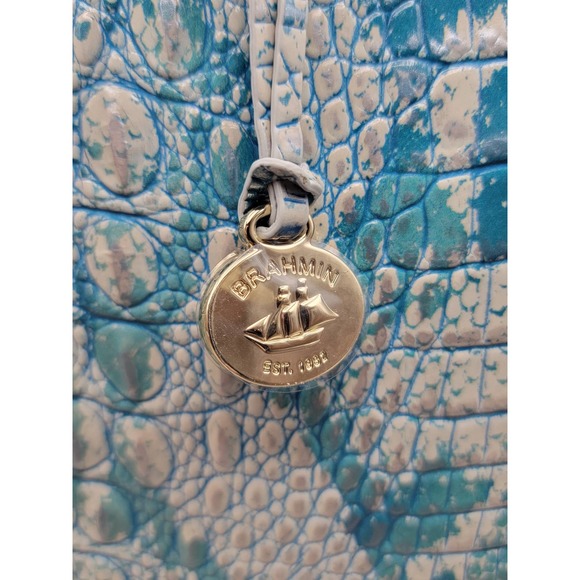 NWT Brahmin large Duxbury Mesmerized Melbourne satchel - Picture 4 of 9